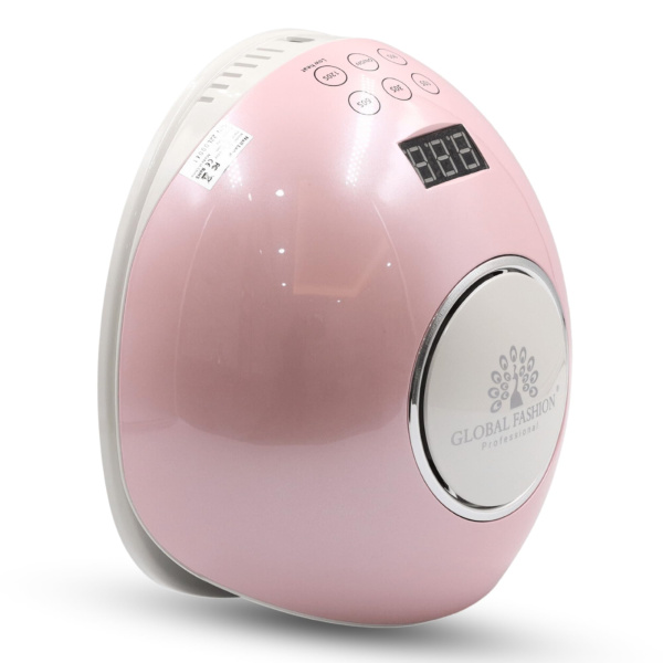 Global Fashion 2-in-1 UV/LED Nail Lamp – Fast 30s Cure, G1 | Pink uv led nail lamp cordless fast curing 30 seconds gel polish dryer manicure machine