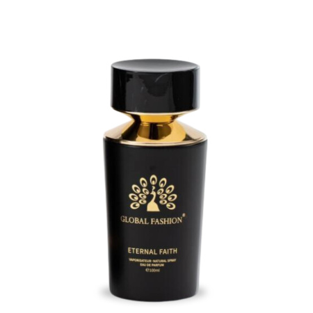 Global Fashion Men Perfume 50ml Close Up - Premium Eau de Parfum Spray Bottle | عطر رجالي 50 مل صورة مقربة