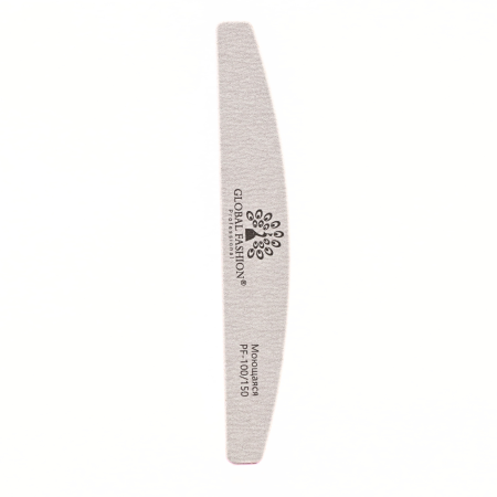 Global Fashion Nail File 100/150 – Professional Emery Board for Acrylic & Gel
