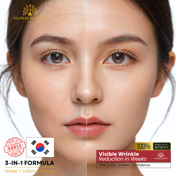 Korean Green Hyaluronic Collagen Anti-Aging Serum 400ml Korean Anti Aging Serum Bottle 400ml - Hydrating Collagen Hyaluronic Acid Skincare | سيروم للوجه