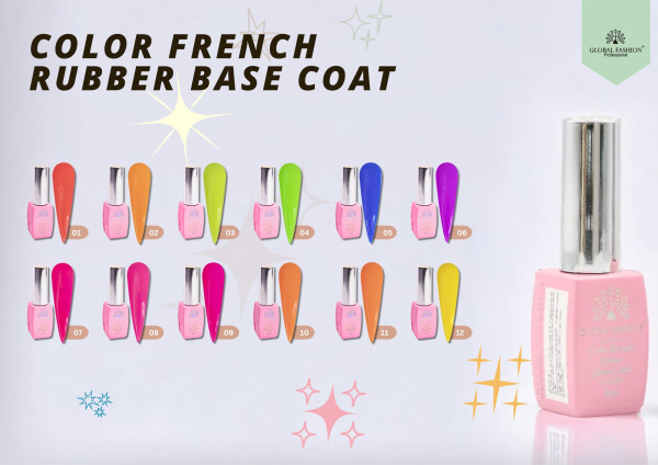 Neon Base Gel Polish 8ml – Global Fashion | Preview 12 Vibrant Shades
بيس جل نيون 8 مل – جلوبال فاشن | معاينة 12 لون زاهي
