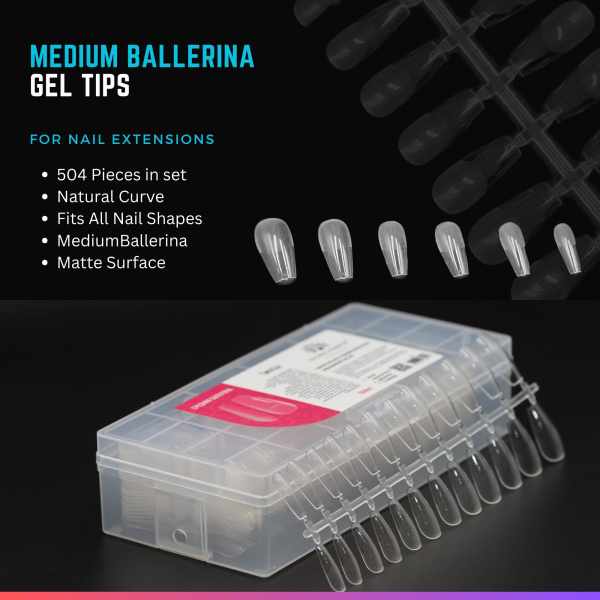 Global Fashion Gel Tips – Clear, French & Natural Nail Extensions
