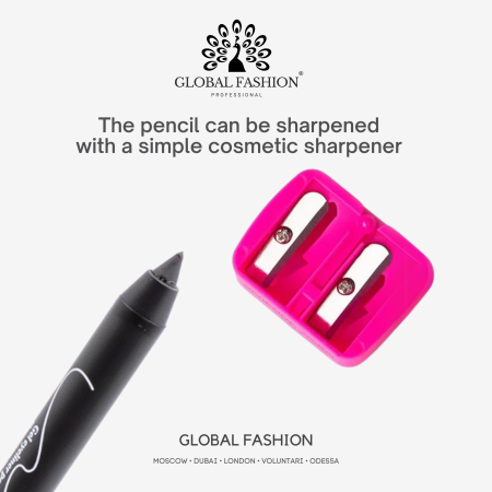 Matte gel eyeliner close up ultra fine tip colored shades ايلاينر ملون لقطة مقربة