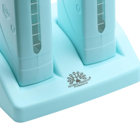 Double Wax Heater – Hair Removal Machine | Blue Double Wax Heater Close View Hair Removal | جهاز تسخين الشمع
Double Wax Heater – Hair Removal Machine | Blue Dual Wax Heater Detailed View | ماكينة الشمع