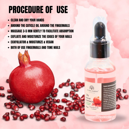 Global Fashion Cuticle Oil – Natural Blend of Olive, Coconut, Lavender, Rosemary & Jojoba Oils
