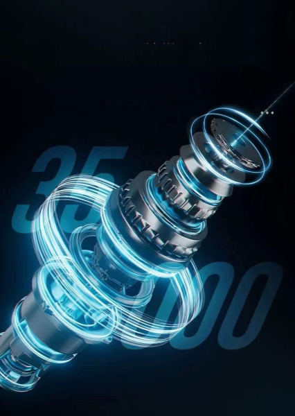 BQ730 Cordless Nail Drill 35000 RPM LED LCD | White Cordless Nail Drill 35000 RPM LED LCD Electric Nail File UAE GCC | جهاز أظافر