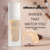 Global Fashion foundation close up seamless blend hydrating finish كريم اساس لقطة مقربة بملمس ناعم