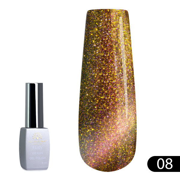 Gel polish cat eye Fairy 8 ml, 08