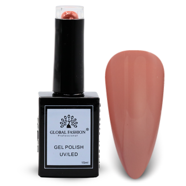 Soft Neutrals Nail Polish 15ml UV LED | 44-Pineapple Blossom 1p Neutral Gel Nail Polish Bottle 15ml - UV LED Soak Off Nail Color UAE GCC | طلاء أظافر جل نيود