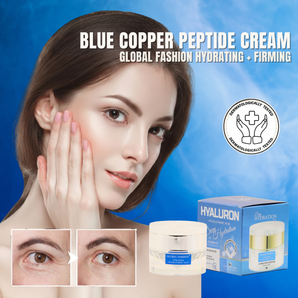 Hyaluron + Polyglutamic Deep Hydration Cream 30g Face Cream Jar 30g - Hydrating Anti Aging Skincare Moisturizer UAE GCC | كريم وجه مرطب