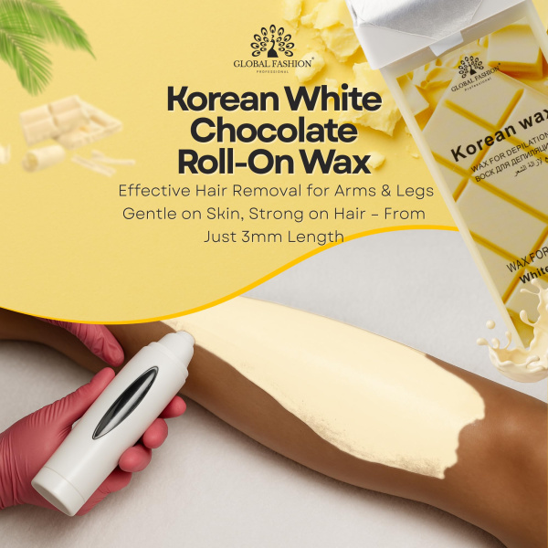 Roll-On Wax Cartridge 400ml – Hair Removal | White Chocolate Roll On Wax Cartridge Hair Removal | شمع رول
Roll-On Wax Cartridge 400ml – Hair Removal | White Chocolate Paraffin Wax Skin Treatment | شمع بارافين