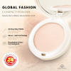 Global Fashion compact powder close up velvet matte finish بودرة مضغوطة لقطة مقربة