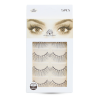 3D false eyelashes close up soft fluffy strip lashes رموش صناعية لقطة مقربة