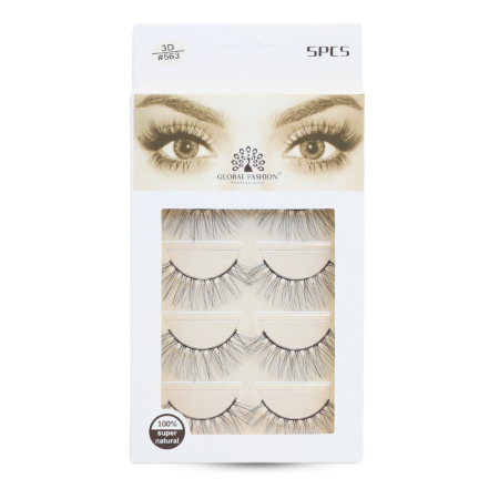 3D false eyelashes close up soft fluffy strip lashes رموش صناعية لقطة مقربة
