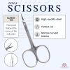 Global Fashion Manicure Scissors | Detailed Professional Nail Scissors Straight & Curved
مقص مانيكير جلوبال فاشن | مقص أظافر احترافي مستقيم ومنحني بالتفصيل
