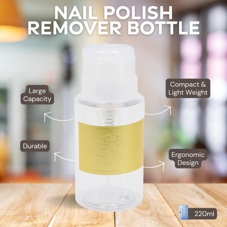 Global Fashion Pump Dispenser Bottle – Lockable | 220ml Pump Dispenser Bottle Close View | زجاجة موزع سوائل
Global Fashion Pump Dispenser Bottle – Lockable | 220ml Liquid Dispenser Bottle Detailed View | عبوة موزع سوائل