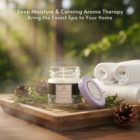 Global Fashion Massage Candle – 30 ml Aromatherapy Spa Candle in 21 Scents