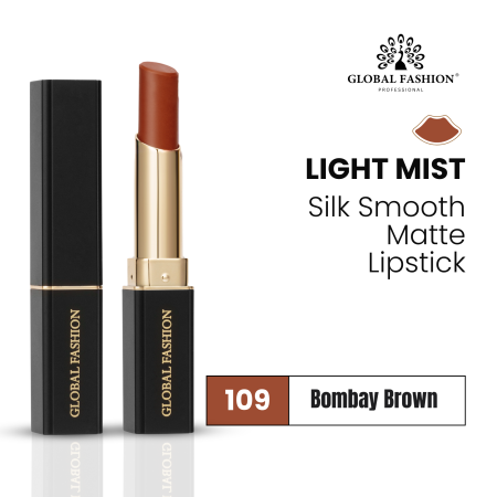Global Fashion Long-Lasting Matte Lipstick (109, 3.5 g) matte lipstick shade 109 smooth finish long wear 3.5g