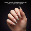 Nail Extension Tips 120pcs – Clear Dual Forms | Coffin Nail Tips Close View Extension Kit | اطراف اظافر
Nail Extension Tips 120pcs – Clear Dual Forms | Coffin Dual Nail Forms Detailed View | اظافر صناعية
