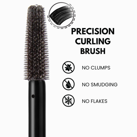 Ocean Dense mascara close up brush texture dramatic lashes ماسكارا لقطة مقربة