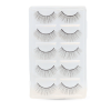 3D false eyelashes close up soft fluffy strip lashes رموش صناعية لقطة مقربة