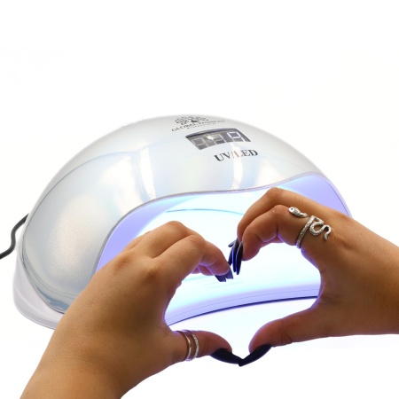 Professional UV LED Nail Lamp 72W Fast Gel Polish Dryer Close View | جهاز تجفيف اظافر احترافي
Detailed View Nail Dryer Lamp 72W for Gel Polish | لمبة جل للاظافر