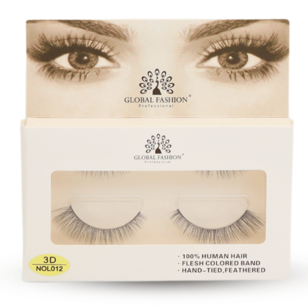 3D wispy false eyelashes reusable natural look 4pcs رموش صناعية 3D