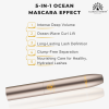 Ocean Dense mascara close up brush texture dramatic lashes ماسكارا لقطة مقربة