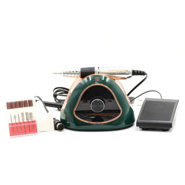 Global Fashion M15 Pro Nail Drill Kit – 45K RPM E-File 68W Low Noise Green
