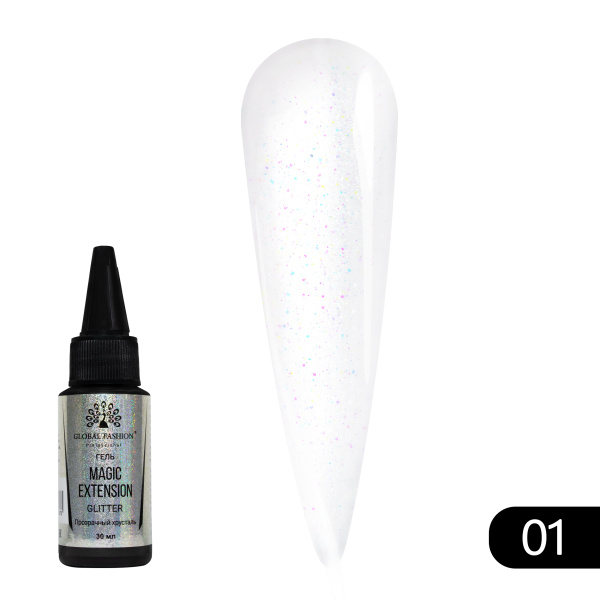 Global Fashion Gel with Shimmer Magic-Extension 30 ml 01