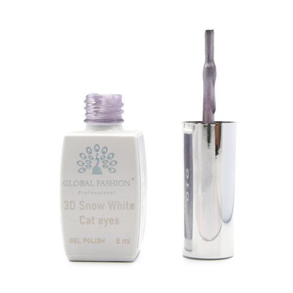 Global Fashion Cat Eye 3D Gel Polish Snow White Collection - 23 Magnetic Shades
