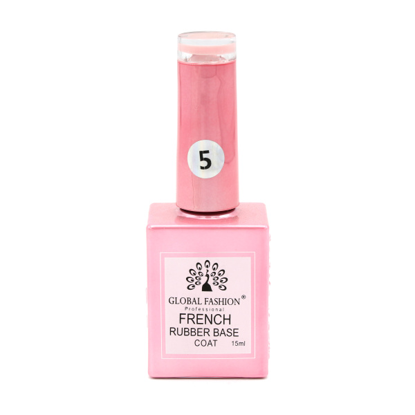French Rubber Base 15ml – Global Fashion | Preview Nail Gel Polish Base
فرنش روبر بيس كوت 15 مل – جلوبال فاشن | عرض بيس جل بوليش للأظافر
