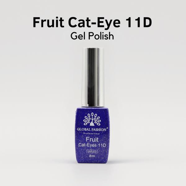 Fruit Cat-Eyes 11D Gel Polish | Global Fashion | Preview
فروت كات آيز 11D جل بوليش | جلوبال فاشن | عرض مسبق