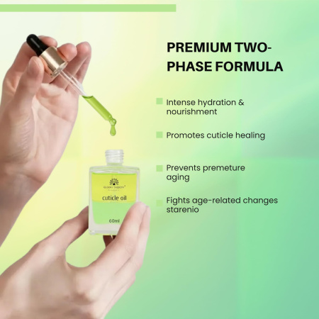 Global Fashion Cuticle Oil – Natural Blend of Olive, Coconut, Lavender, Rosemary & Jojoba Oils
