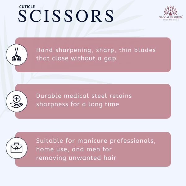 Manicure Scissors Preview – Global Fashion Professional Nail Care Tool
معاينة مقص مانيكير – أداة احترافية جلوبال فاشن للعناية بالأظافر
