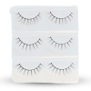 False eyelashes close up fluffy natural reusable strips رموش صناعية لقطة مقربة
