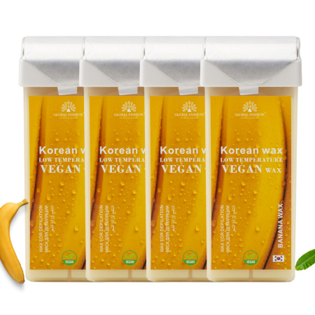 Roll-On Wax Cartridge 400ml – Hair Removal | Banana Wax Cartridge Close View Hair Removal | شمع رول
Roll-On Wax Cartridge 400ml – Hair Removal | Banana Paraffin Wax Detailed View Skin Care | شمع بارافين