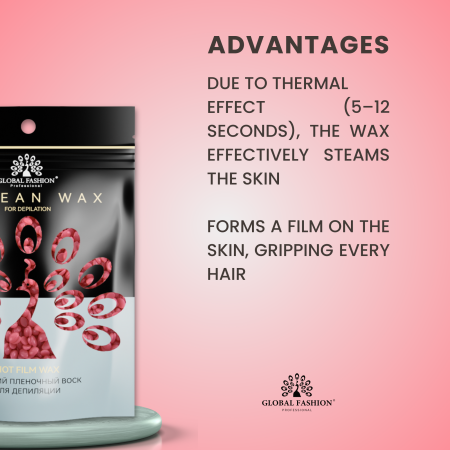 Aloe Korean hard wax for sensitive skin depilation 1000g