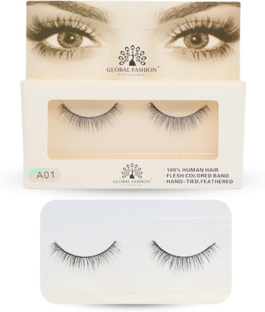 False eyelashes close up fluffy mink strip lashes رموش صناعية لقطة مقربة