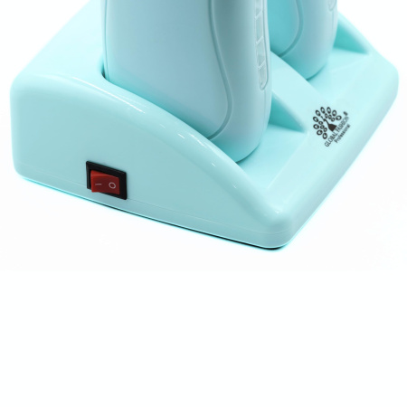 Double Cartridge Wax Heater – Hair Removal Machine | Green Double Wax Heater Close View Hair Removal | جهاز تسخين الشمع
Double Cartridge Wax Heater – Hair Removal Machine | Green Dual Wax Heater Detailed View | ماكينة الشمع