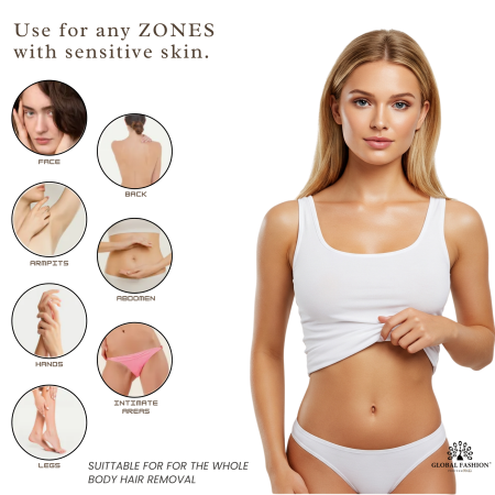 Korean Wax for Depilation – Global Fashion | Hard Wax Beans 100g 500g 1000g
واكس كوري لإزالة الشعر – جلوبال فاشن | شمع حبوب صلب 100 جم 500 جم 1000 جم
