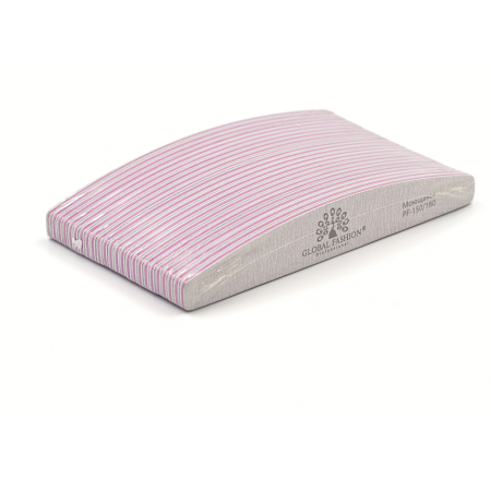 Global Fashion Nail File 150/180 – Professional Emery Board for Acrylic & Gel
