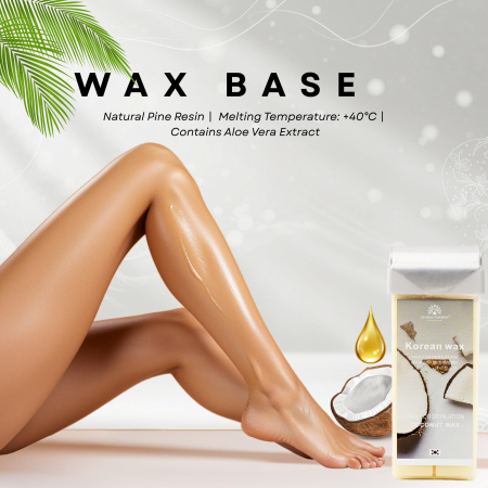 Roll-On Wax Cartridge 100ml – Hair Removal | Coconut Wax Cartridge Close View Hair Removal | شمع رول
Roll-On Wax Cartridge 100ml – Hair Removal | Coconut Paraffin Wax Detailed View Skin Care | شمع بارافين