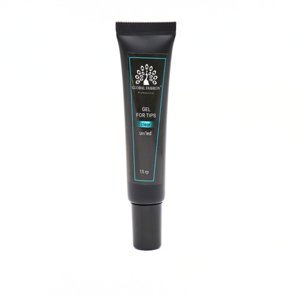 GLOBAL FASHION Brush On Nail Glue 10g - Strong Adhesive for False Nails and Nail Tips UAE GCC | غراء الأظافر