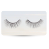 False eyelashes close up fluffy mink strip lashes رموش صناعية لقطة مقربة