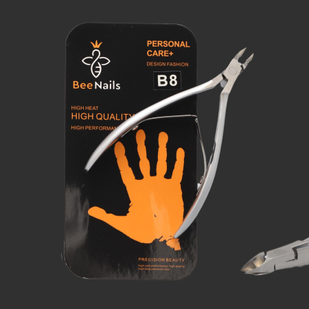 BeeNails Cuticle Nipper Kit – Stainless Steel | B8 Cuticle Nipper Close View Nail Tool | قاطع الكيوتكل
BeeNails Cuticle Nipper Kit – Stainless Steel | B8 Nail Cutter Detailed View Professional Tool | اداة قص الكيوتكل