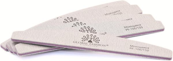 Global Fashion Nail File 100/150 – Professional Emery Board
