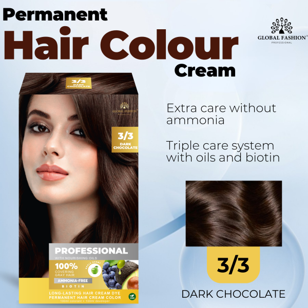 Hair color cream preview vibrant shade grey coverage صبغة شعر
