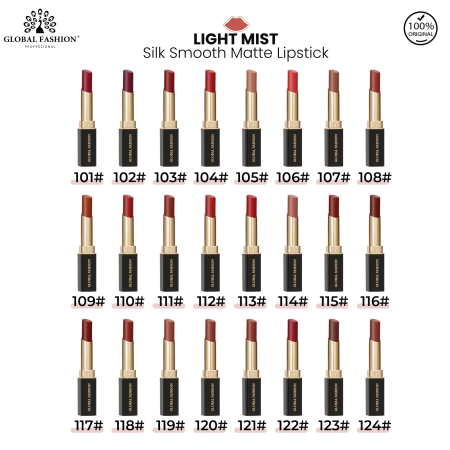 Global Fashion Long-Lasting Matte Lipstick (120, 3.5 g) matte lipstick shade 120 smooth finish long wear 3.5g