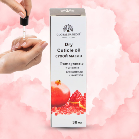 Global Fashion Cuticle Oil – Natural Blend of Olive, Coconut, Lavender, Rosemary & Jojoba Oils
